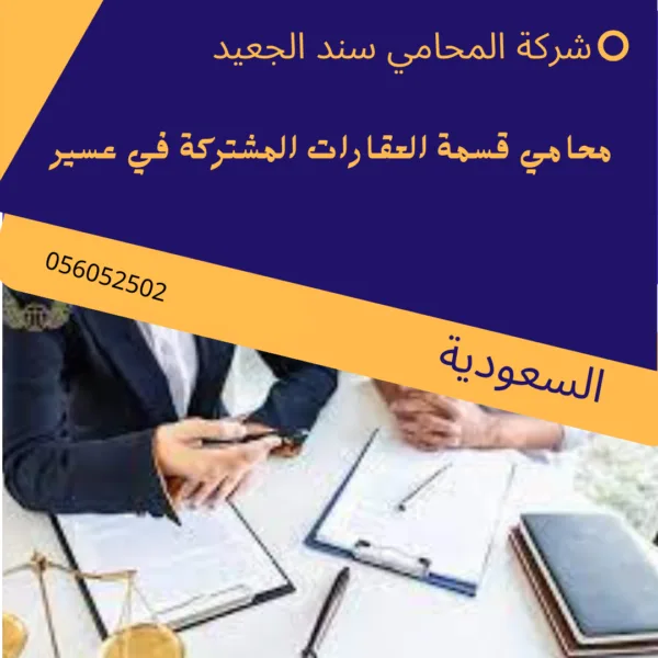 محامي قسمة العقارات المشتركة في عسير