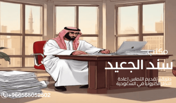 طريقة تقديم التماس إعادة النظر الكترونيا في السعودية 3 طريقة تقديم التماس إعادة النظر الكترونيا في السعودية 2