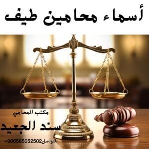 أسماء محامين طيف