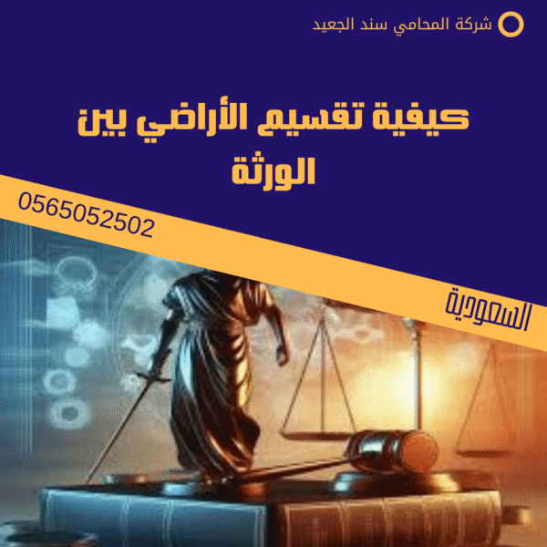 كيفية تقسيم الأراضي بين الورثة